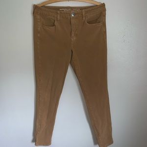 American Eagle Skinny Camel Pant